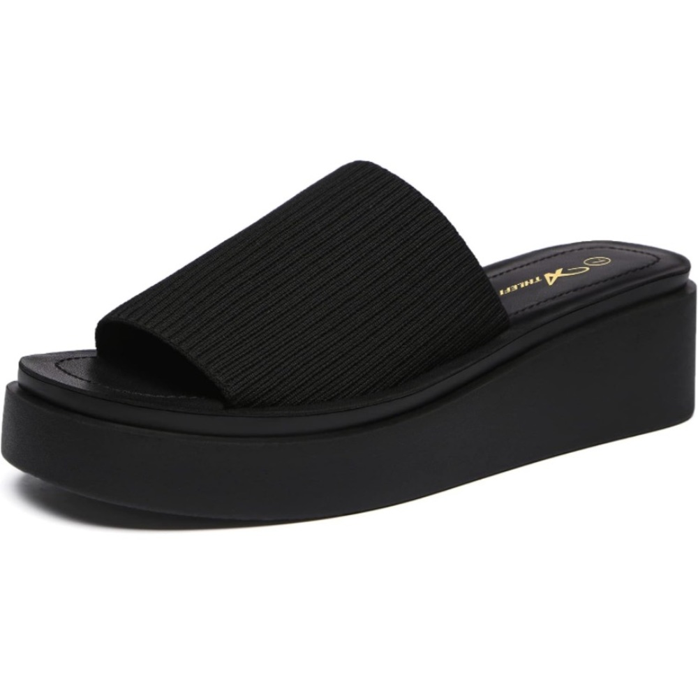 Athlefit Slip On Chunky Sandals